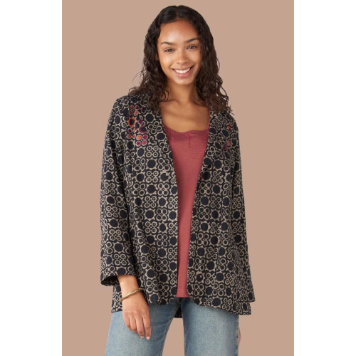 Charu Casual Blazer - Black