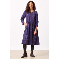 Rasika Batik Print Long-Sleeve Dress - Starlight